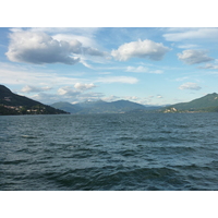 รูปถ่าย อิตาลี(Italy) ล่องเรือจากแวร์บาเนียไปลาเวโน(Verbania to Laveno boat trip) 2009-06 10