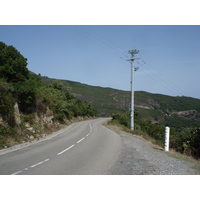 รูปถ่าย ฝรั่งเศส(France) คอร์สิคา(Corsica) ถนนจากบัสตียาไปแซ็งฟลอร็อง(Bastia to Saint Florent Road) 2006-09 23