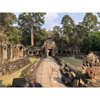 รูปถ่าย กัมพูชา(Cambodia) เสียมราฐ(Siem Reap) ปราสาทบันทายกุฎี(Banteay Kdei) 2023-01 19