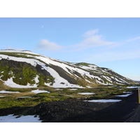 รูปถ่าย ไอซ์แลนด์(Iceland) ถนนหมายเลข 39 ไปเรคยาวิก(Road 39 to Reykjavik) 2003-03 15