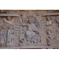 รูปถ่าย ฝรั่งเศส(France) กงก์(Conques) โบสถ์แซ็งต์-ฟัว เดอ กงก์(Abbatiale Sainte-Foy de Conques) 2018-04 34