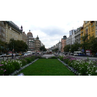 รูปถ่าย สาธารณรัฐเช็ก(Czech Republic) ปราก(Prague) จัตุรัสเวนเซสลาส(Vaclavske namesti) 2007-07 6
