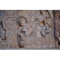 รูปถ่าย ฝรั่งเศส(France) กงก์(Conques) โบสถ์แซ็งต์-ฟัว เดอ กงก์(Abbatiale Sainte-Foy de Conques) 2018-04 13