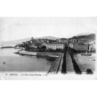 รูปถ่าย ฝรั่งเศส(France) คอร์สิคา(Corsica) โปสการ์ดเก่า(Old Postcards) บาสเทีย(Bastia) 1900-01 89