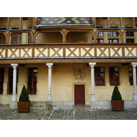 รูปถ่าย ฝรั่งเศส(France) โบนเนอ(Beaune) โรงพยาบาลเก่าโบน (ออสปิสเดอโบน)(Hospices de Beaune) 2007-01 18