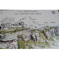 รูปถ่าย ฝรั่งเศส(France) เลส์โบเดอโพรว็องซ์(Baux de Provence) ปราสาทโบเดอโพรว็องส์(Baux de Provence Castle) 2008-04 52