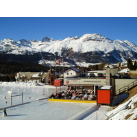 รูปถ่าย สวิสเซอร์แลนด์(Switzerland) ปองเทรซีน่า(Pontresina) 2007-01 92