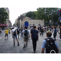 รูปถ่าย ฝรั่งเศส(France) ปารีส(Paris) เล่นสเก็ตในปารีส(Randonnee Roller et Coquillages) 2007-07 67