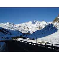 รูปถ่าย สวิสเซอร์แลนด์(Switzerland) ถนนจากคูร์ไปเซนต์มอริตซ์(Chur to St Moritz Road) 2007-01 17