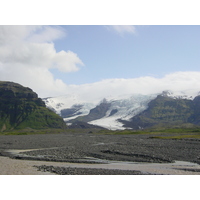 รูปถ่าย ไอซ์แลนด์(Iceland) สกาตาเฟลส์โจกูล(Skaftafellsjokull) 2003-06 23