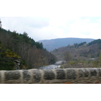รูปถ่าย ฝรั่งเศส(France) เทือกเขาเซแวน(Cevennes Mountains) ถนนจากโกกูแรสไปฟลอรัก(Cocures to Florac road) 2008-04 4