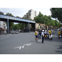 รูปถ่าย ฝรั่งเศส(France) ปารีส(Paris) เล่นสเก็ตในปารีส(Randonnee Roller et Coquillages) 2007-07 25
