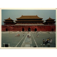 รูปถ่าย จีน(China) ปักกิ่ง(Beijing) พระราชวังต้องห้าม(Forbidden City) 1994-07 16