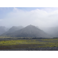 รูปถ่าย ไอซ์แลนด์(Iceland) สกาตาเฟลส์โจกูล(Skaftafellsjokull) 2003-06 25