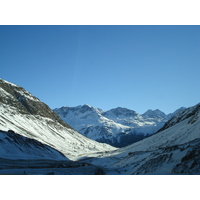 รูปถ่าย สวิสเซอร์แลนด์(Switzerland) ถนนจากคูร์ไปเซนต์มอริตซ์(Chur to St Moritz Road) 2007-01 71
