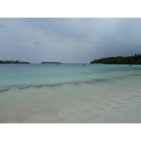 รูปถ่าย นิวแคลิโดเนีย(New Caledonia) เกาะต้นสน(Ile des pins) หาดคูโต(Kuto Beach) 2010-05 28