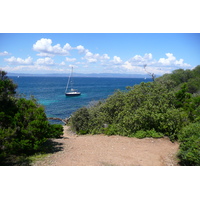 รูปถ่าย ฝรั่งเศส(France) เกาะปอร์เกอรอล(Porquerolles Island) แหลมเลอแก็ง(Pointe du Lequin) 2008-05 19