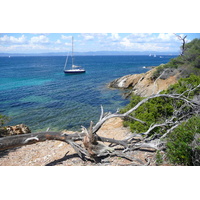 รูปถ่าย ฝรั่งเศส(France) เกาะปอร์เกอรอล(Porquerolles Island) แหลมเลอแก็ง(Pointe du Lequin) 2008-05 10