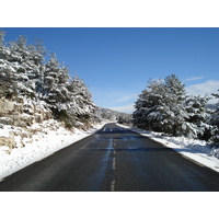 รูปถ่าย ฝรั่งเศส(France) ถนนจากกูร์เซกูลไปเกรโอลีแยร์-เล-เนจ(Coursegoule to Greolieres les neiges road) 2007-01 73