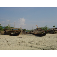 รูปถ่าย พม่า(Myanmar) หาดหม่องมะกัน(Maungmagan beach) 2005-01 9