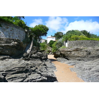 รูปถ่าย ฝรั่งเศส(France) ปอร์นิค(Pornic) หาดกร็องด์วาเล(grandes vallees Beach) 2008-07 16