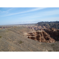 รูปถ่าย คาซัคสถาน(Kazakhstan) หุบผาชารึน(Charyn Canyon) 2007-03 247