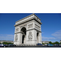 รูปถ่าย ฝรั่งเศส(France) ปารีส(Paris) ประตูชัย(Etoile and Arc de Triomphe) 2007-05 111