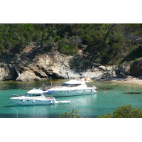 รูปถ่าย ฝรั่งเศส(France) เกาะปอร์เกอรอล(Porquerolles Island) หาดอาลีกัสตร์(Alycastre beach) 2008-05 8