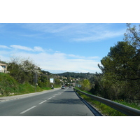 รูปถ่าย ฝรั่งเศส(France) เฟรนช์ริวิเอรา(French Riviera) ถนนจากว็องส์ไปกาญ(Vence to Cagnes road) 2008-03 39