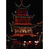 รูปถ่าย เดนมาร์ก(Denmark) โคเปนเฮเกน(Copenhagen) สวนสาธารณะทิโวลี(Tivoli Park) 2004-11 19