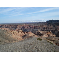 รูปถ่าย คาซัคสถาน(Kazakhstan) หุบผาชารึน(Charyn Canyon) 2007-03 197