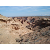 รูปถ่าย คาซัคสถาน(Kazakhstan) หุบผาชารึน(Charyn Canyon) 2007-03 75