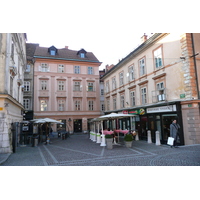รูปถ่าย สโลวีเนีย(Slovenia) ลีอูบลีอานา(Ljubljana) เมืองเก่า(Historic Centre) 2008-01 26
