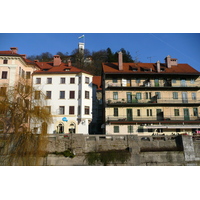 รูปถ่าย สโลวีเนีย(Slovenia) ลีอูบลีอานา(Ljubljana) เมืองเก่า(Historic Centre) 2008-01 67