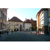 รูปถ่าย สโลวีเนีย(Slovenia) ลีอูบลีอานา(Ljubljana) เมืองเก่า(Historic Centre) 2008-01 13