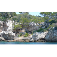 รูปถ่าย ฝรั่งเศส(France) แหลมอ็องตีบ(Cap d'Antibes) อ่าวลาร์ฌ็องโฟ(Anse de l'Argent Faux) 2007-07 16