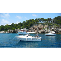 รูปถ่าย ฝรั่งเศส(France) แหลมอ็องตีบ(Cap d'Antibes) อ่าวลาร์ฌ็องโฟ(Anse de l'Argent Faux) 2007-07 22