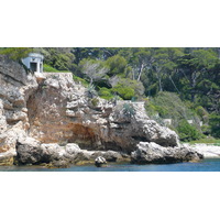 รูปถ่าย ฝรั่งเศส(France) แหลมอ็องตีบ(Cap d'Antibes) อ่าวลาร์ฌ็องโฟ(Anse de l'Argent Faux) 2007-07 26