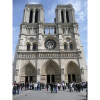 รูปถ่าย ฝรั่งเศส(France) ปารีส(Paris) มหาวิหารน็อทร์-ดาม(Notre Dame) 2007-05 0