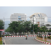 รูปถ่าย ไทย(Thailand) เชียงใหม่(Chiang Mai) ข้างในคุเมืองเชียงใหม่(Inside Canal) ถนนอารักษ์(ในคูเมือง)(Arrak Road(Canal)) 2006-04 26