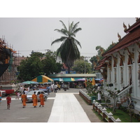 รูปถ่าย ไทย(Thailand) เชียงใหม่(Chiang Mai) ข้างในคุเมืองเชียงใหม่(Inside Canal) วัดพระสิงห์(Wat Phra Sing temple) 2006-04 22