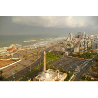 รูปถ่าย อิสราเอล(Israel) เทลอาวีฟ(Tel Aviv) โรงแรมเดวิด อินเตอร์คอนติเนนตัล(David Intercontinental Hotel) วิวจากห้องพัก(Room view) 2007-11 6