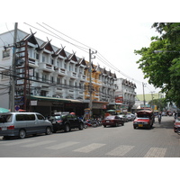 รูปถ่าย ไทย(Thailand) เชียงใหม่(Chiang Mai) ข้างในคุเมืองเชียงใหม่(Inside Canal) ถนนสามล้าน(Sam Lan Road) 2006-04 21