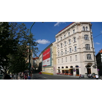 รูปถ่าย สาธารณรัฐเช็ก(Czech Republic) ปราก(Prague) ริมฝั่งสเมตานา(Smetanovo nabr) 2007-07 4