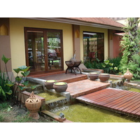 รูปถ่าย ไทย(Thailand) เชียงใหม่(Chiang Mai) ข้างในคุเมืองเชียงใหม่(Inside Canal) ถนนสามล้าน(Sam Lan Road) 2006-04 9