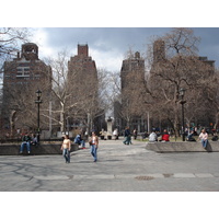 รูปถ่าย สหรัฐอเมริกา(United States) นิวยอร์ก(New York) วอชิงตันสแควร์(Washington Square) 2006-03 12