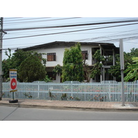 รูปถ่าย ไทย(Thailand) เชียงใหม่(Chiang Mai) ข้างในคุเมืองเชียงใหม่(Inside Canal) ถนนสามล้าน(Sam Lan Road) 2006-04 2
