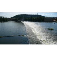 รูปถ่าย สาธารณรัฐเช็ก(Czech Republic) ปราก(Prague) ริมฝั่งสเมตานา(Smetanovo nabr) 2007-07 13