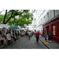 รูปถ่าย ฝรั่งเศส(France) ปารีส(Paris) จัตุรัสแตร์ทร์(Place du Tertre) 2007-06 35