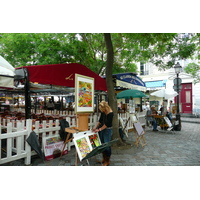 รูปถ่าย ฝรั่งเศส(France) ปารีส(Paris) จัตุรัสแตร์ทร์(Place du Tertre) 2007-06 10